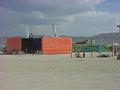 Bright orange funk camp